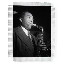 Load image into Gallery viewer, CHARLIE "BIRD" PARKER - HAND WOVEN PHOTOGRAPH