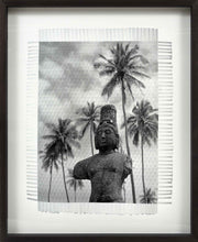 Load image into Gallery viewer, BURMA BEACH STATUE - HAND WOVEN PHOTOGRAPH