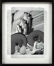 Load image into Gallery viewer, HAPPY MONKS - HAND WOVEN PHOTOGRAPH