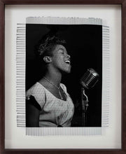 Load image into Gallery viewer, SARAH VAUGHAN - HAND WOVEN PHOTOGRAPH