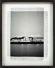 Load image into Gallery viewer, NORWAY FISHING VILLAGE - HAND WOVEN PHOTOGRAPH