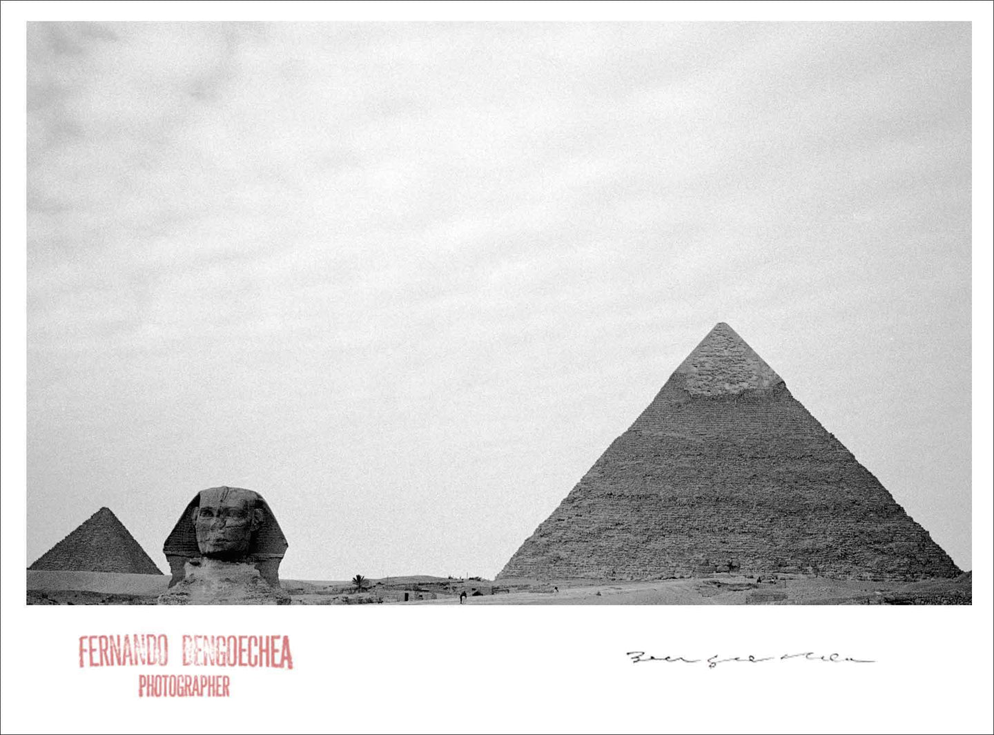 AFTERNOON IN THE DESERT - Giclee Print - Stamped and Signed