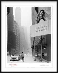 BARNEY'S - Giclee Print - Stamped and Signed
