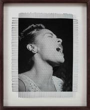 Load image into Gallery viewer, BILLIE HOLIDAY - HAND WOVEN PHOTOGRAPH