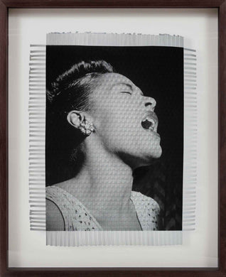 BILLIE HOLIDAY - HAND WOVEN PHOTOGRAPH
