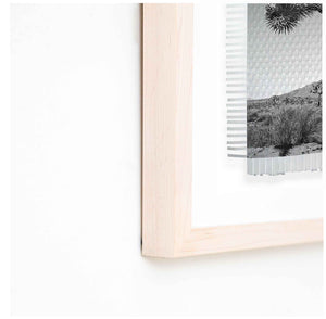 BLEACHED MAPLE GALLERY FRAME