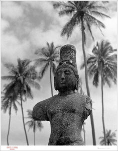 BURMA BEACH STATUE - Giclee Print - Stamped and Signed