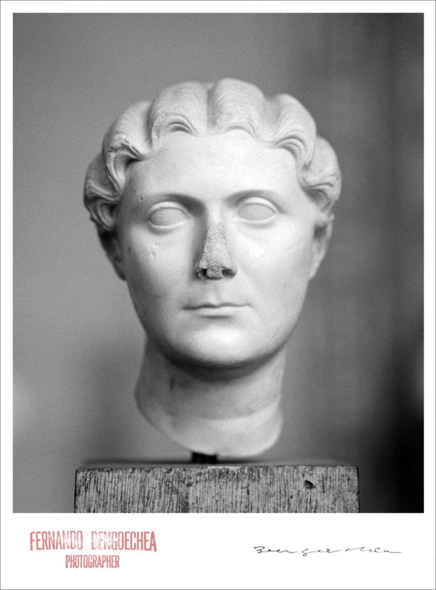BUST # 13 - Giclee Print - Stamped and Signed