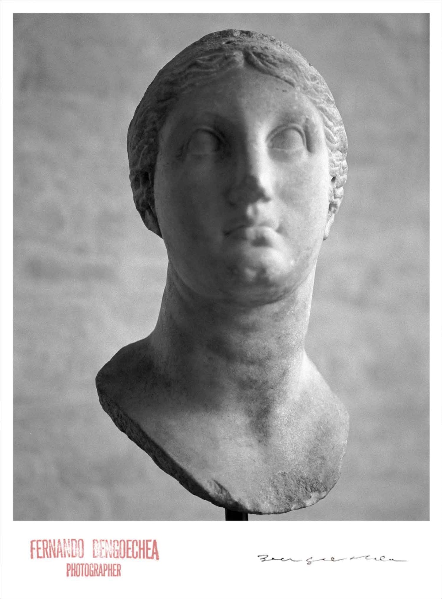 BUST # 14 - Giclee Print - Stamped and Signed
