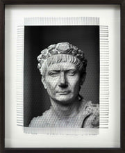 Load image into Gallery viewer, BUST # 3 / TRAJAN - HAND WOVEN PHOTOGRAPH