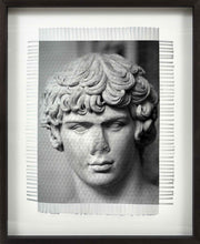 Load image into Gallery viewer, BUST # 5 - ANTINOUS - HAND WOVEN PHOTOGRAPH