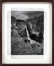 Load image into Gallery viewer, CHALTEN WATERFALL - HAND WOVEN PHOTOGRAPH