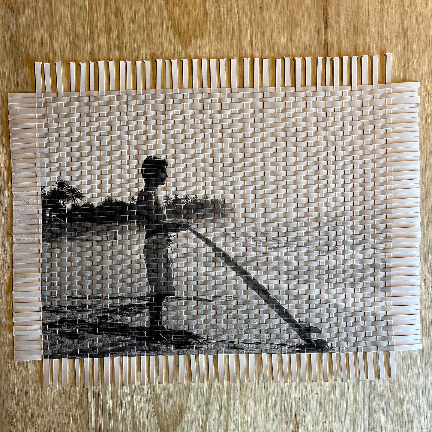 FERNANDO SURFER WOVEN PHOTO 11 x 14 - AVAILABLE NOW