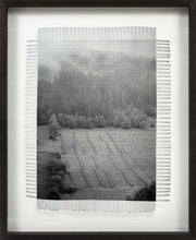 Load image into Gallery viewer, MISTY FARM HILL - HAND WOVEN PHOTOGRAPH