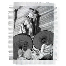 Load image into Gallery viewer, HAPPY MONKS - HAND WOVEN PHOTOGRAPH