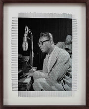 Load image into Gallery viewer, NAT KING COLE - HAND WOVEN PHOTOGRAPH