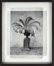 Load image into Gallery viewer, PALM IN VASE - HAND WOVEN PHOTOGRAPH