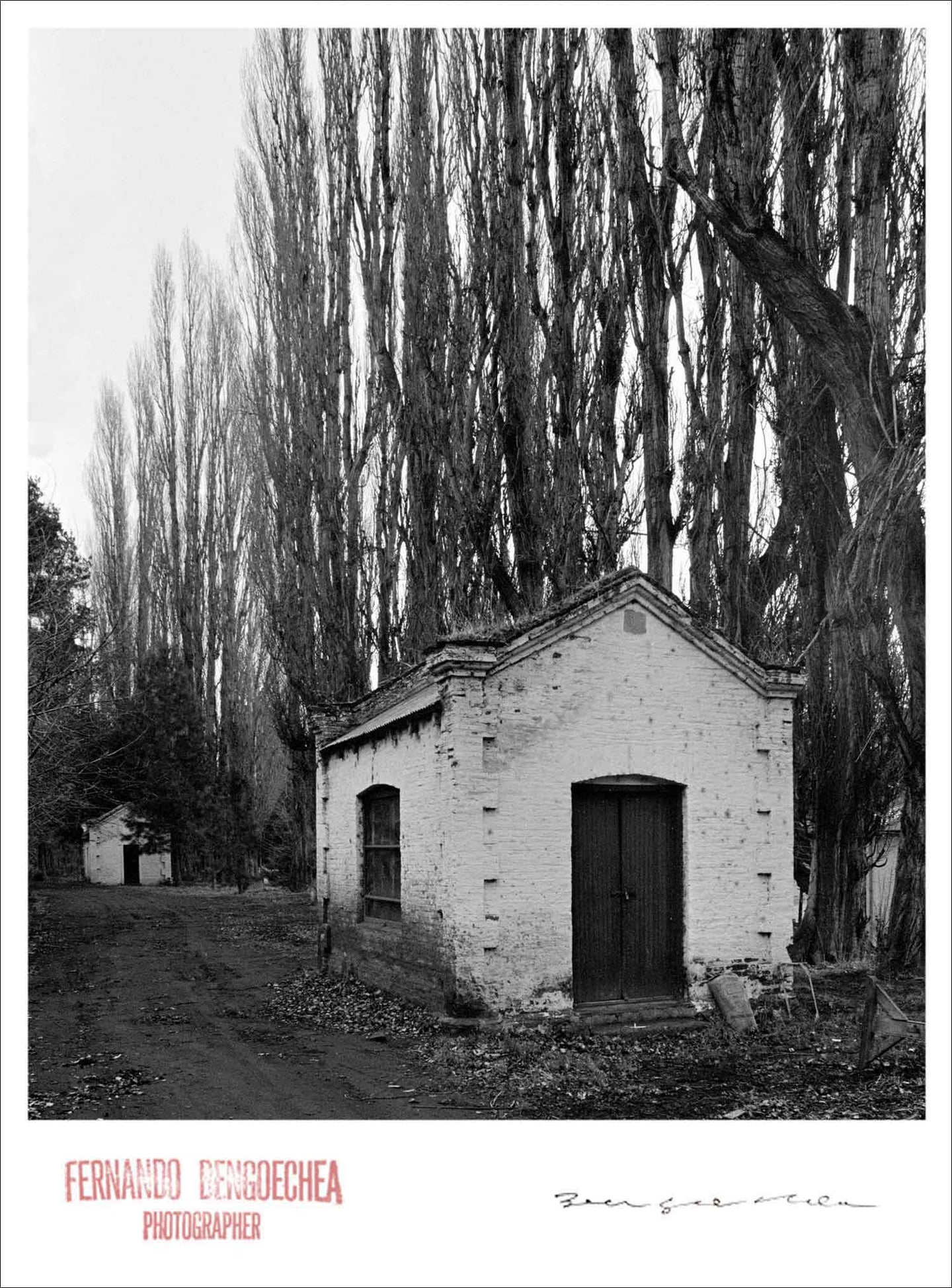 RUSTIC CHURCH - Giclee Print - Stamped and Signed