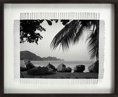 TRANQUIL MORNING - HAND WOVEN PHOTOGRAPH