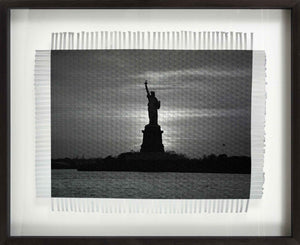 AMERICA - HAND WOVEN PHOTOGRAPH